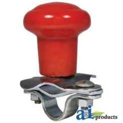 Spinner, Aluminum Steering Wheel (red Plastic Coated Knob) A-5A6R -Professional Farm Tool Store 264de51b 421c 4cb8 8915 d1595f990ec4