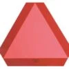 Plastic Slow Moving High Visibility Vehicle Sign - 12" X 12"