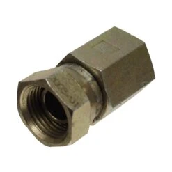 HYDRAULIC ADAPTER 1/2" FEMALE X 3/8" FEMALE PIPE SWIVEL