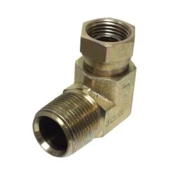 Hydraulic Adapter 3/4" Male X 1/2" Female Pipe Swivel 90-Degree