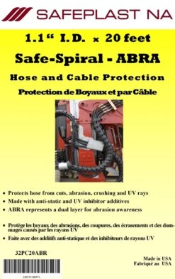 Safe-Spiral Hose Protector - 1-1/4" X 20 Ft.