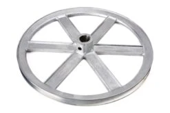 8" X 5/8" SINGLE GROOVE SPOKE PULLEY