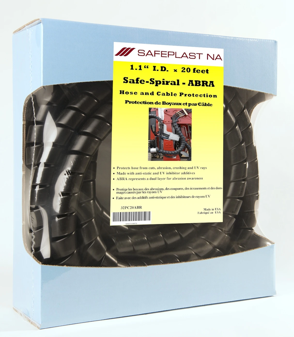 Safe-Spiral Hose Protector - 1-1/4" X 20 Ft. 4 Safe-Spiral Hose Protector - 1-1/4" X 20 Ft. - Image 2