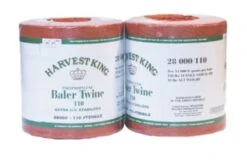 Harvest King Premium Plastic Baler Twine 110lb Knot Strength, 2 Pack 28000'