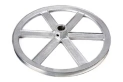 6" X 1/2" SINGLE GROOVE SPOKE PULLEY