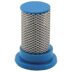 STRAINER POLY 4PK BLUE CHKVALV