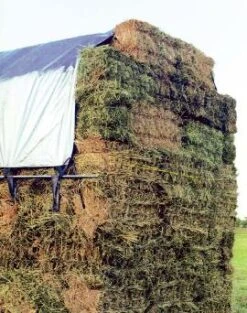 Eyelet Bale Stack Cover 15 Ft. X 54 Ft. -Professional Farm Tool Store 9c338902 b514 40bd 9805 fb5bcdb066d8