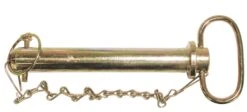 Drawbar Pin With Chain 1"X6 1/4"