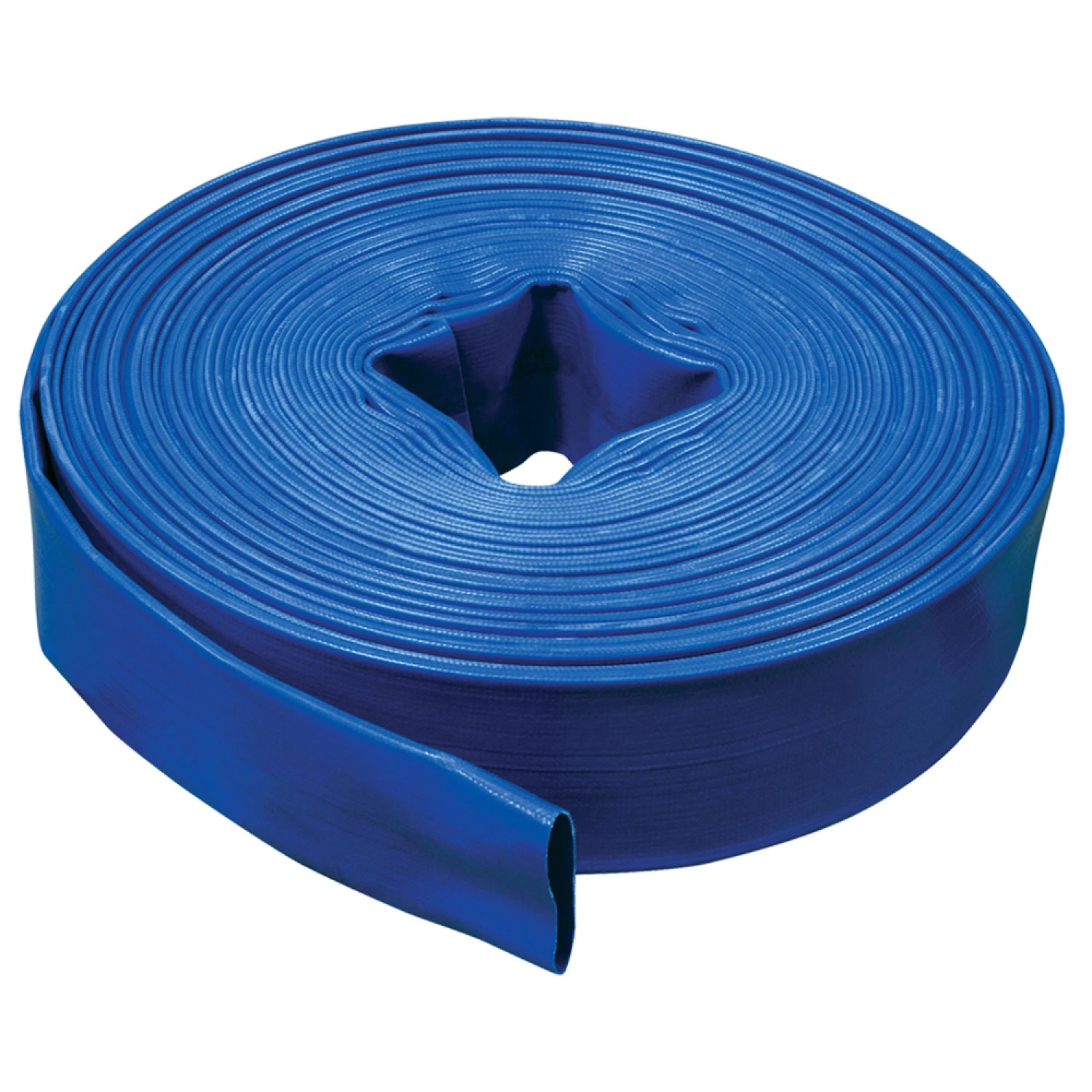 1 1/2" X 100' BLUE LAY FLAT DISCHARGE HOSE 3 1 1/2" X 100' BLUE LAY FLAT DISCHARGE HOSE
